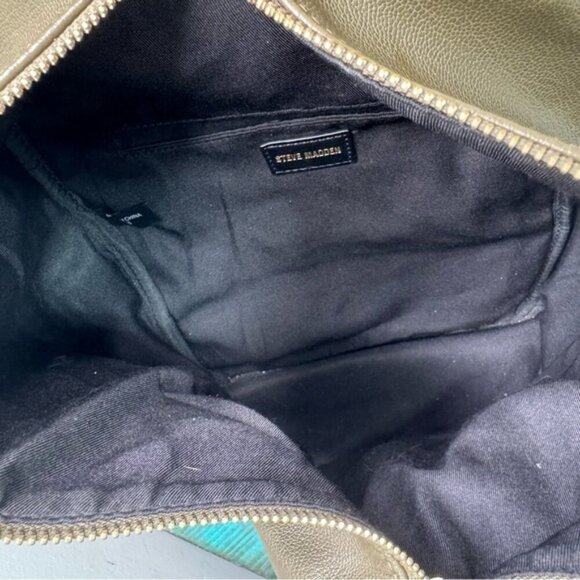 Steve Madden Faux Leather Green MIni Backpack - Picture 8 of 10